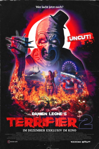 Das Plakat von "Terrifier 2" (© Tiberius Film)