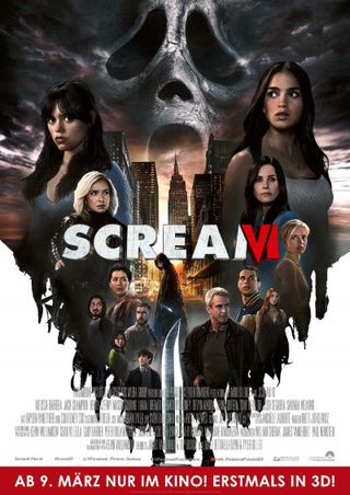 Das Plakat von "Scream 6" (© 2022 PARAMOUNT PICTURES. ALL RIGHTS RESERVED.)