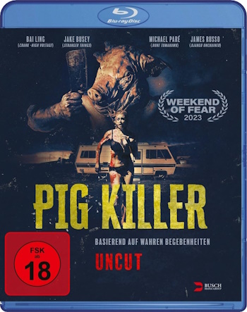 Das Blu-ray-Cover von "Pig Killer" (© Busch Media Group)