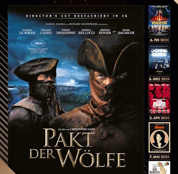 Das "Best of Cinema"-Plakat zu "Pakt der Wölfe" (©Best of Cinema/StudioCanal)