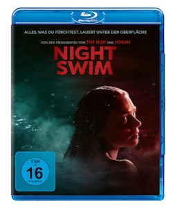 Das Blu-ray-Cover von "Night Swim" (© Universal Pictures, 2024)