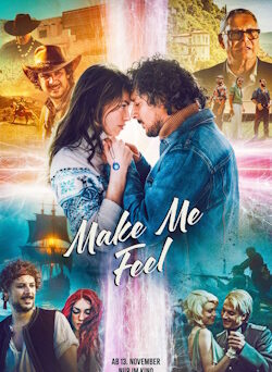 Das Plakat von "Make Me Feel" (© Alpha Centauri Studios, 2025)
